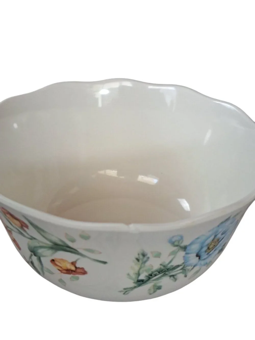 Lenox Butterfly Garden Melamine Soup Cereal Bowl 5 5/8
